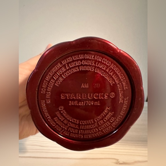 Starbucks Red Ombré Stainless Steel Tumbler - Picture 3 of 3